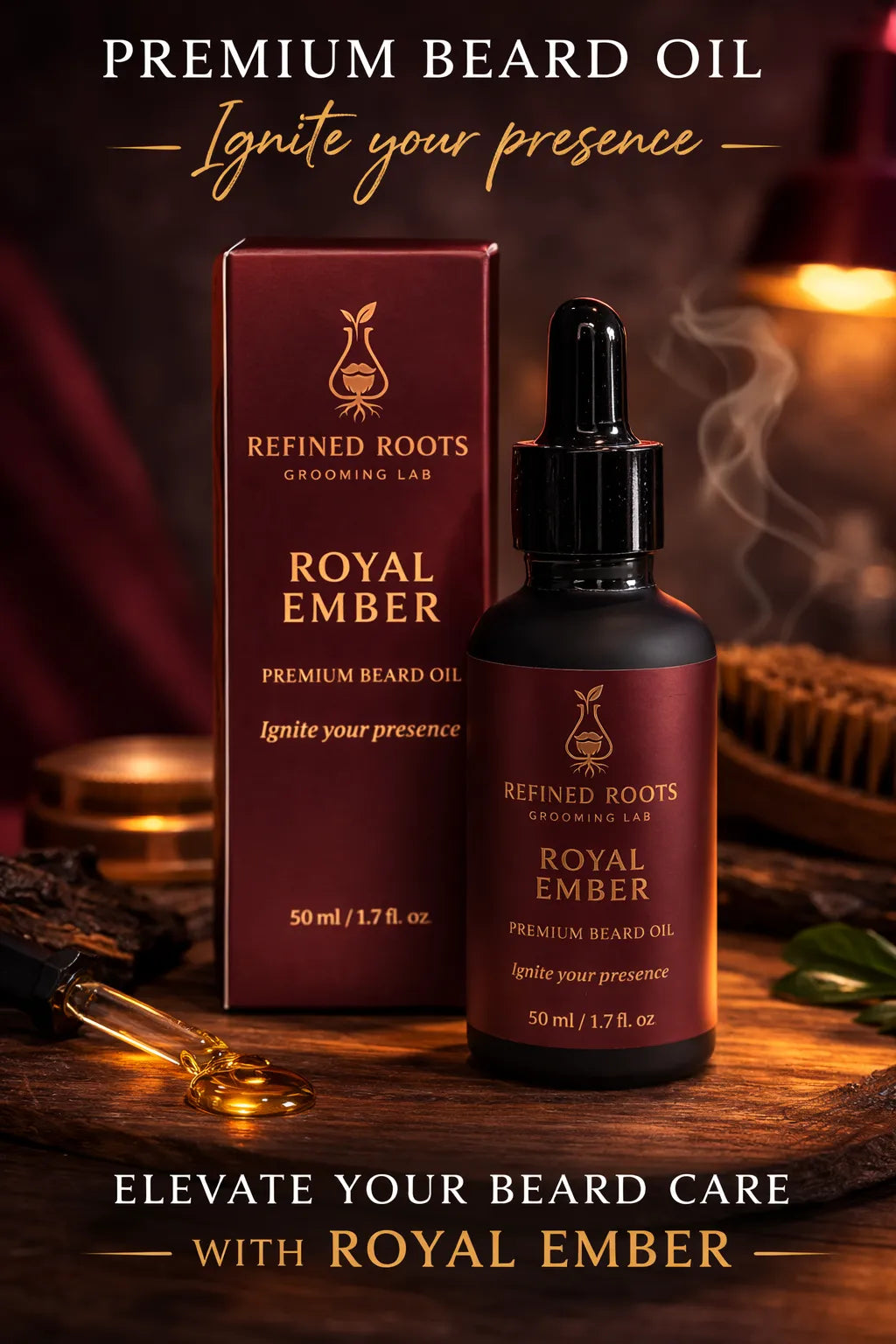 Royal Ember – Premium Beard Oil