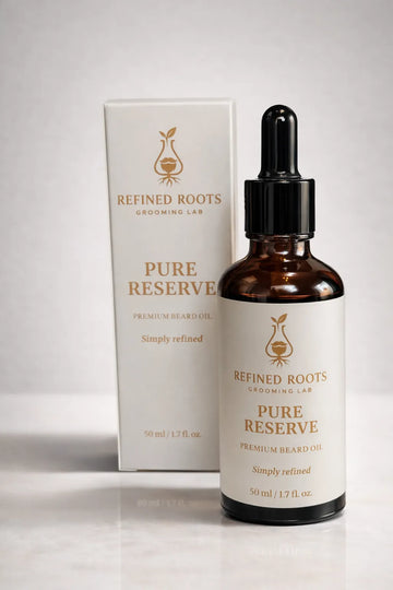Pure Reserve – Premium Beard Oil (Fragrance Free)