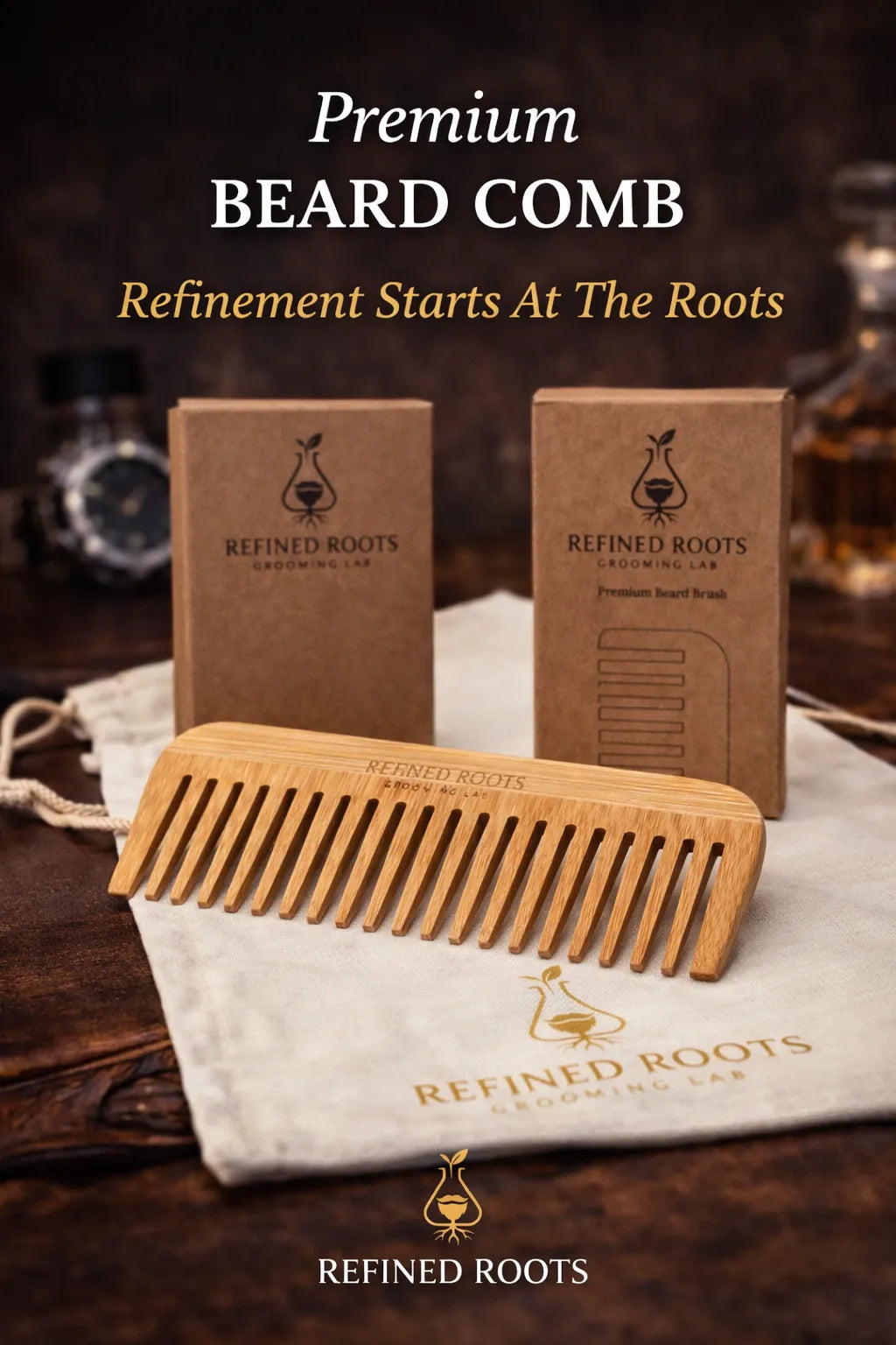 Premium Beard Comb (Large)