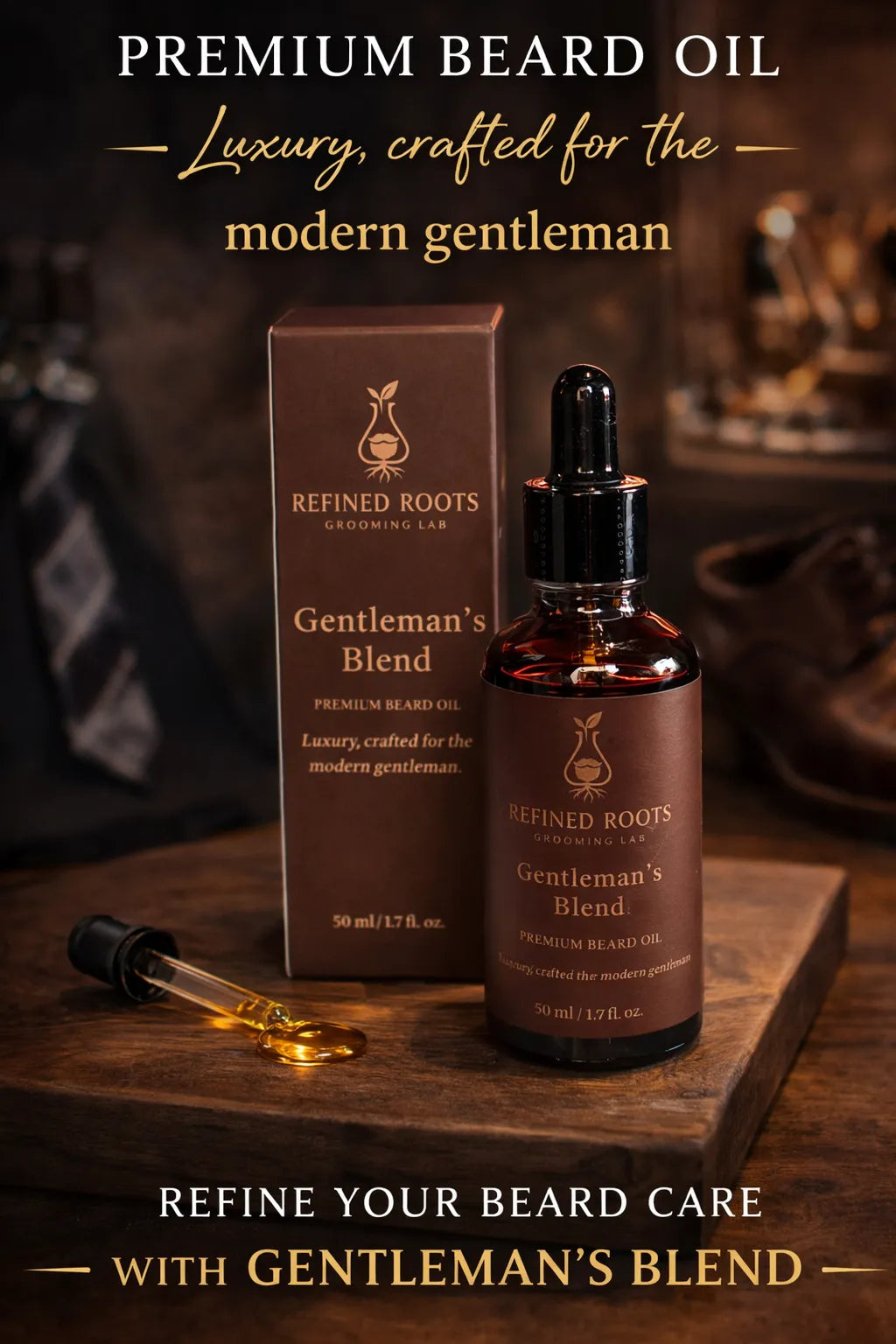 Gentleman’s Blend – Premium Beard Oil