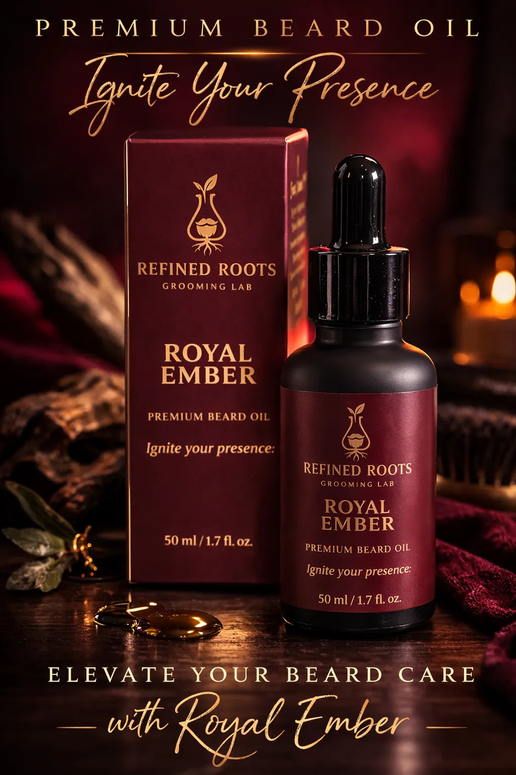 Royal Ember – Premium Beard Oil