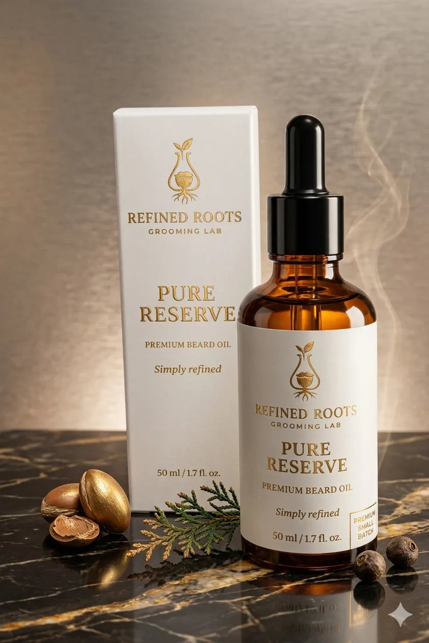 Pure Reserve – Premium Beard Oil (Fragrance Free)