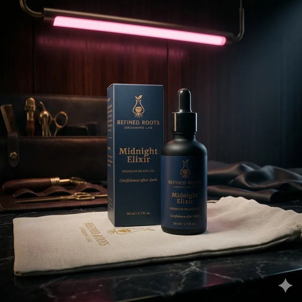 Midnight Elixir – Premium Beard Oil
