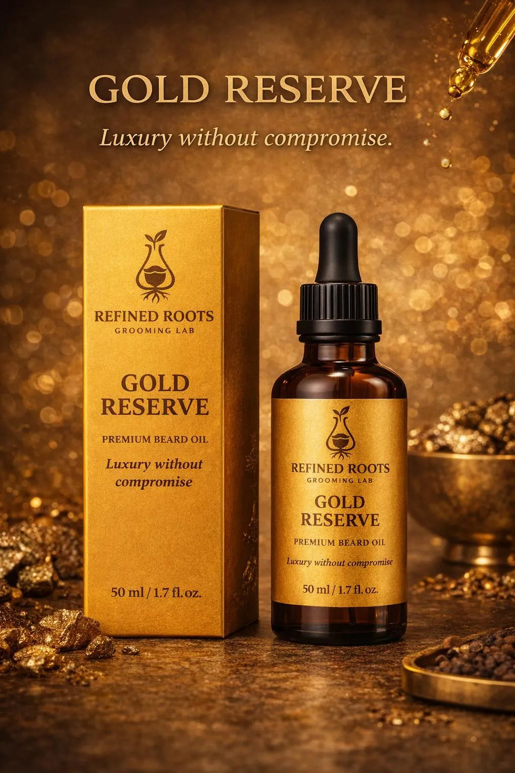 Gold Reserve – Premium Beard Oil
